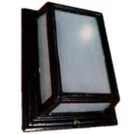 Farol Fundición Aluminio Rectangular 2 Luces - Apto Led (E27)