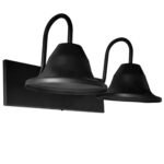 Aplique Spot de Pared Signo 2 Luces con Campana Metálica (16) Retro Vintage - Apto Led (E27)