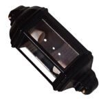 Farol Colonial de Fundición de Aluminio 2 Luces Vidrio Transparente - Apto Led  (E27)