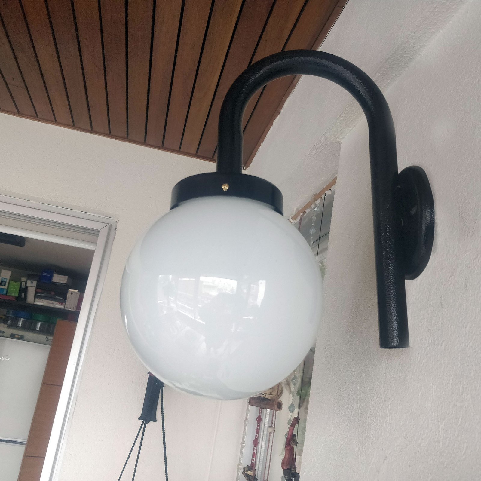 ApliqueGloboOpalNegro1L