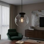 Colgante Globo Esfera 30 Cm. PVC Antivandalismo - Apto Led (E27)