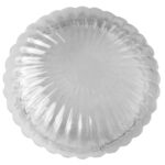 Vidrio Estrella Liso Rayé para Repuesto Plafones Grandes (20 Cm.)