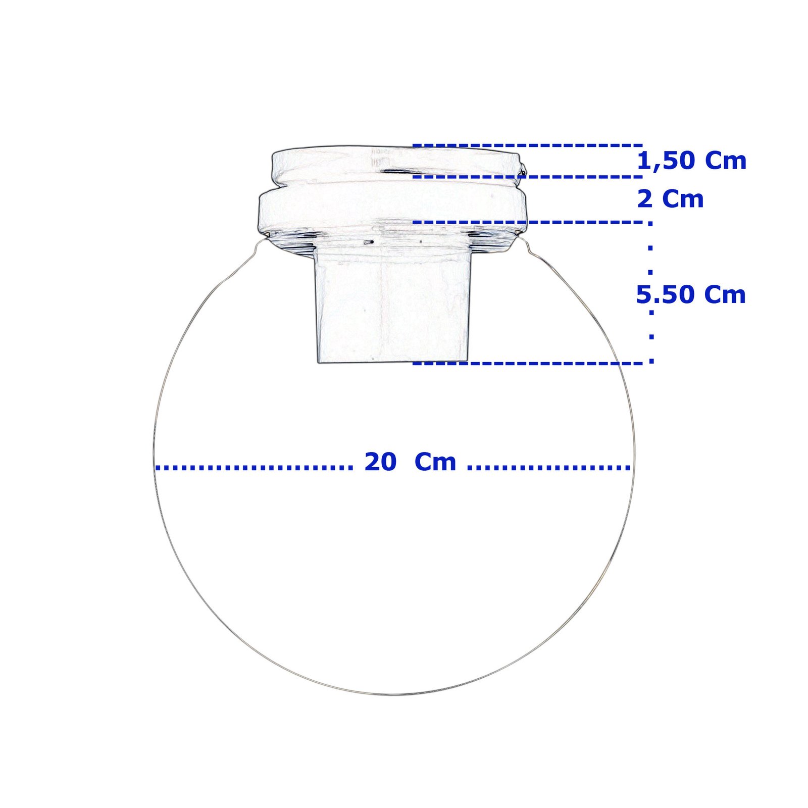 GloboTechoPVC20-Medidas