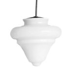 Colgante Trompo1 de Vidrio 1 Luz Moderno - Apto Led (E27)