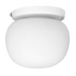 Aplique Globo Estudio De Techo, Pared, Camarin 5x10 Apto Led - Gz9