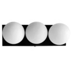 Spot Camarín Aplique de Pared 3 Luces Con Globo 5x10 - Apto Led (GZ9)