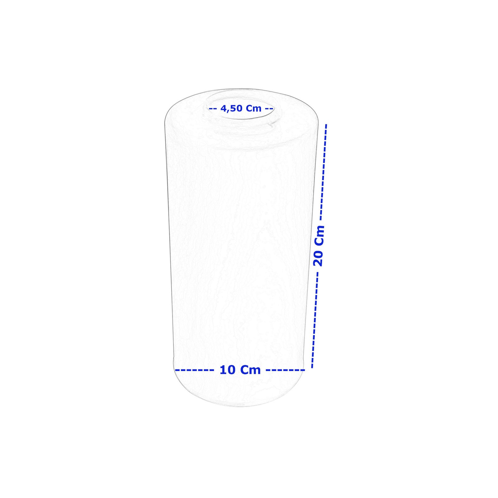 Cilindro10x20Satinado-Medidas