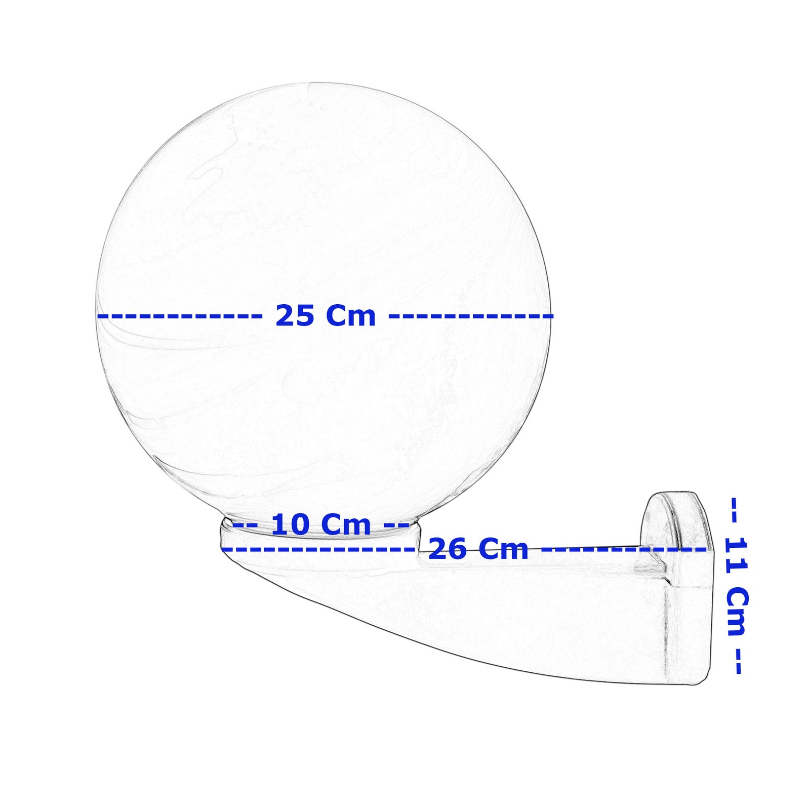 Globit25Largo-Medidas