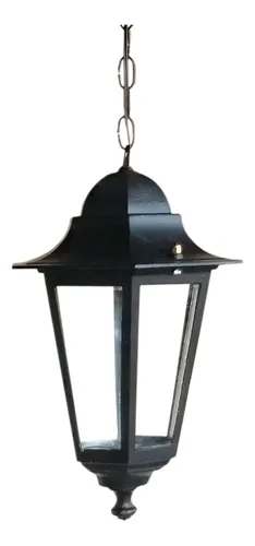 Farol Colonial 6 Caras Fundición De Aluminio Apto Led - E27 - Imagen 63