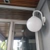 Aplique Globo Pared Exterior Decorativo Antivandalismo 1 Luz - Thumbnail Image 9