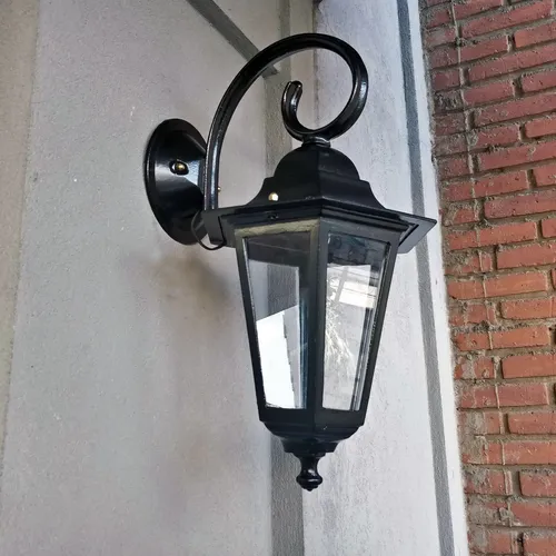 Farol Colonial 6 Caras Fundición De Aluminio Apto Led - E27 - Imagen 5