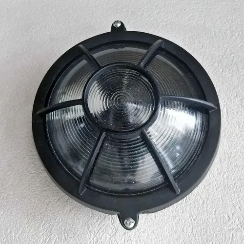 Tortuga Fundición De Aluminio Redonda Grande 2 Luces E27 - Imagen 10