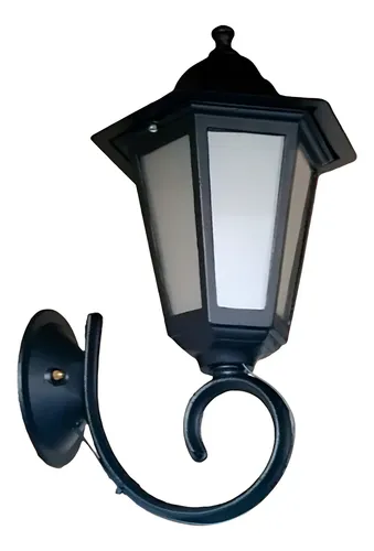 Farol Colonial 6 Caras Fundición De Aluminio Apto Led - E27 - Imagen 45
