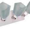 Aplique Spot Cubeto Base Rectangular Mov De Niquel 3 Luces - Thumbnail Image 9