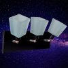 Aplique Spot Cubeto Base Rectangular Mov De Niquel 3 Luces - Thumbnail Image 4