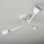 Spot Recto Aplique Techo O Pared Industrial Vintage 3 Luces
