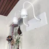 Spot Signo Rectangular Aplique Pared Moderno Vintage 2 Luces - Thumbnail Image 2