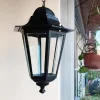 Farol Colonial 6 Caras Fundición De Aluminio Apto Led - E27 - Thumbnail Image 66