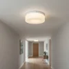 Plafón Chapa Grande 2 Luces Vidrio Escolar Apto Led - E27 - Thumbnail Image 1