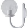 Aplique Globo Jardín 20 Cm Decorativo Antivandalismo 1 Luz - Thumbnail Image 6