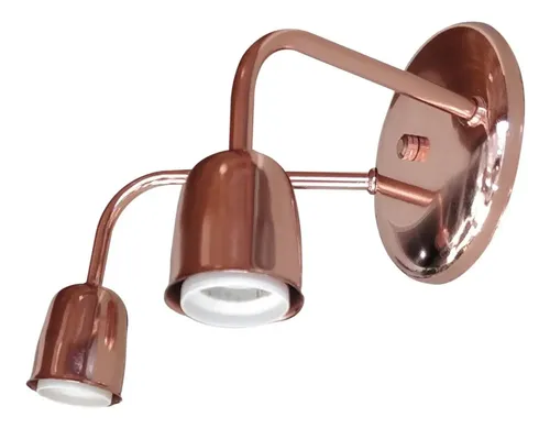 Spot Recto Metalizado Moderno Vintage 2 Luces - Apto Led E27 - Imagen 45