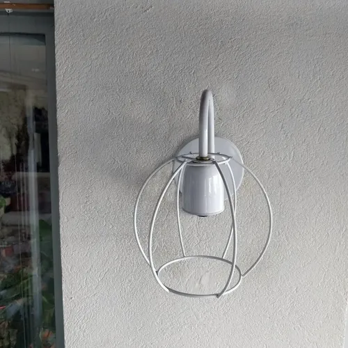 Spot Signo Jaula Mandarín De Pared 1 Luz Vintage Apto Led - Imagen 6