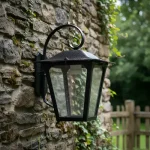 Farol Colonial Pared 4 Caras Fundición Aluminio - Apto Led