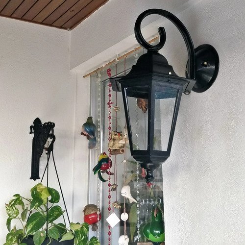 Farol Colonial 6 Caras Fundición De Aluminio - E27 Apto Led - Imagen 11