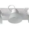 Aplique Spot Metálico Base Rectangular 3 Luces Tulipa Vidrio - Thumbnail Image 11