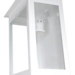 Farol Rectangular Colonial De Chapa Chico Vidrio Stipolite