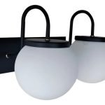 Spot Aplique Pared Moderno Vintage Globo 2 Luces E27