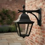 Farol Colonial Chico De Fundición De Aluminio Apto Led - E27