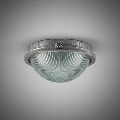 Plafón Fundición Aluminio C/aro Redondo Grande 2 Luces E27 - Imagen 25