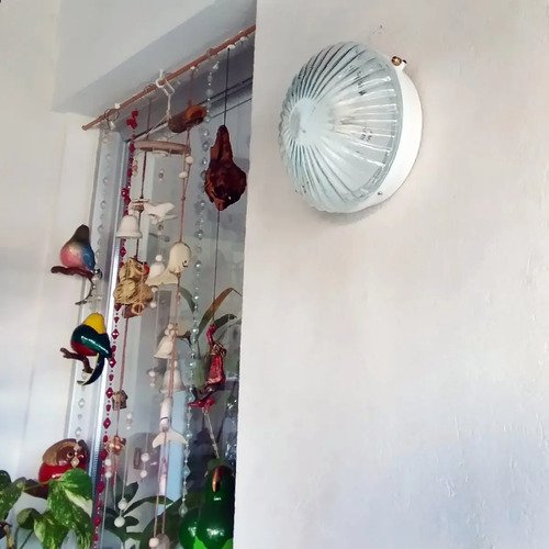 Plafón Chico 1 Luz Vidrio Transparente - Apto Led - E27 - Imagen 27