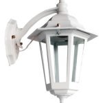 Farol Colonial De Pared 6 Caras Chico Fundición De Aluminio