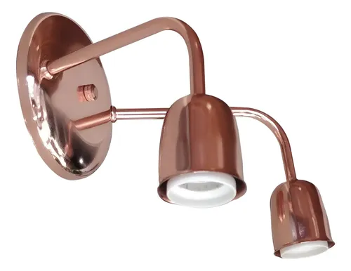 Spot Recto Metalizado Moderno Vintage 2 Luces - Apto Led E27 - Imagen 40