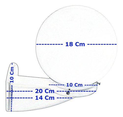 Aplique Globo Ménsula De Pared Exterior Vidrio Opal - E27 - Imagen 2