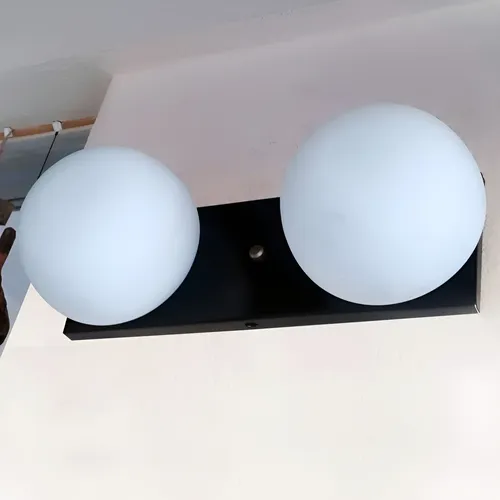 Spot Camarín De Pared 2 Luces Con Globo Espacio 5x13 (gz9) - Imagen 10