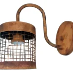 Spot Rejilla Aplique Pared Industrial Moderno Vintage Oxido
