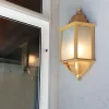 Farol Colonial Pacific 1 Luz Fundición Aluminio Dorado - E27 - Thumbnail Image 15
