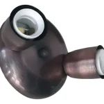 Spot Camarín Metalizado 2 Luces E27 - Apto Led