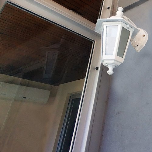 Farol Colonial De Pared 6 Caras Chico Fundición De Aluminio - Imagen 62