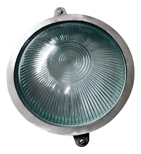 Plafón Fundición Aluminio C/aro Redondo Grande 2 Luces E27 - Imagen 26