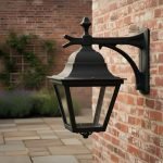 Farol Colonial Chico De Fundición De Aluminio Apto Led - E27