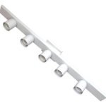 Spot Camarín Base Rectangular 5 Luces - E27