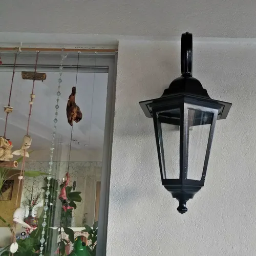 Farol Colonial 6 Caras Fundición De Aluminio - E27 Apto Led - Imagen 12
