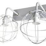 Spot Signo/recto Moderno De Pared Átomo Orbital 15 2 Luces