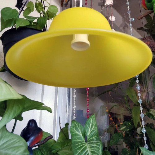 Lamparas Colgantes Juveniles Pvc 25cm Traslucidos Apta Led - Imagen 5