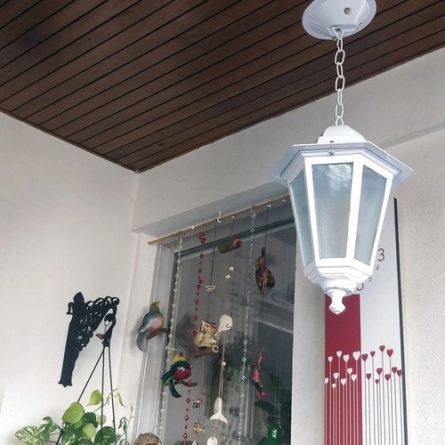 Farol Colonial 6 Caras Fundición De Aluminio Apto Led - E27 - Imagen 27
