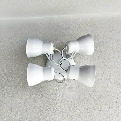 Aplique Spot De Chapa 4 Luces Apto Led - E27 - Imagen 17